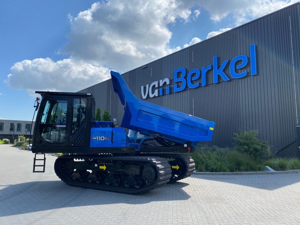 Nieuwe rupsdumper voor Van Berkel